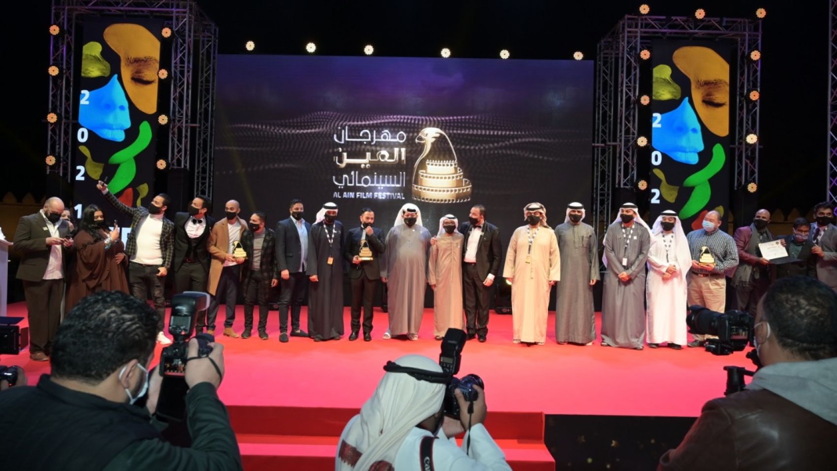 "Al Ain Film Festival" brings down the curtain on its 3rd Edition with the distribution of "Falcon" awards